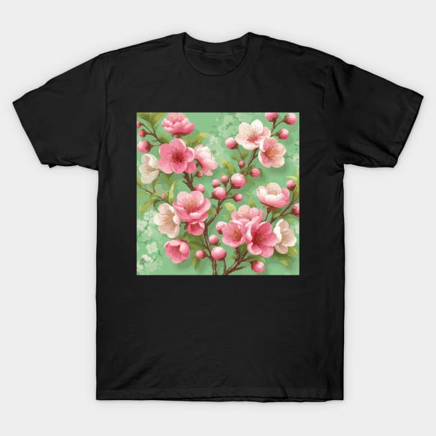 Cherry Blossom T-Shirt by Jenni Arts